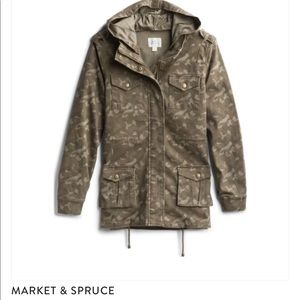 Market & Spruce Camo jacket, no tags, never worn